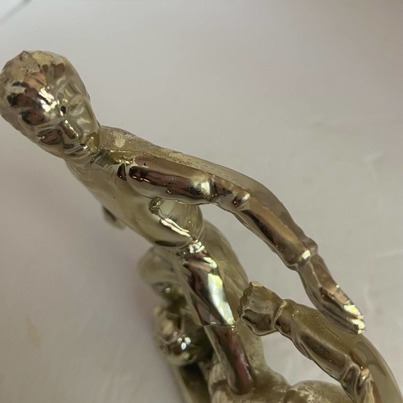 Gold Soccer Trophy Top Cake Decoration Topper Sports 4.5" Tall - Picture 3 of 7